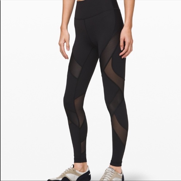 lululemon athletica Accessories - Lululemon tech mesh wunder tights